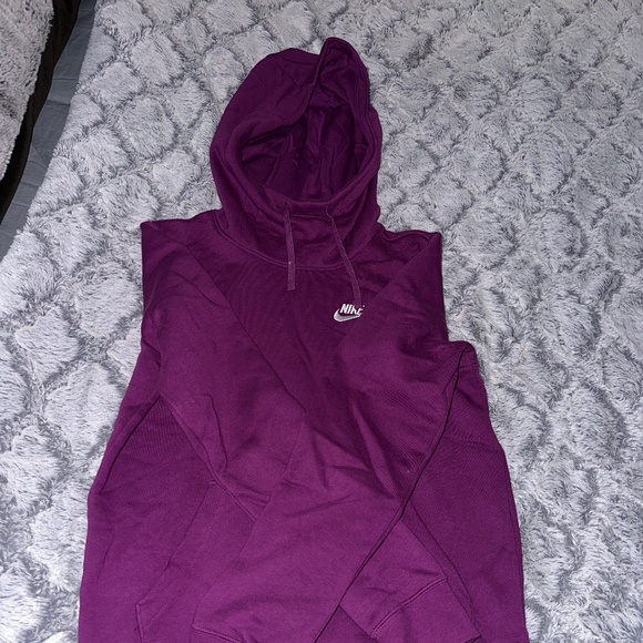 Nike Tops - Nike Maroon colored hoodie xs